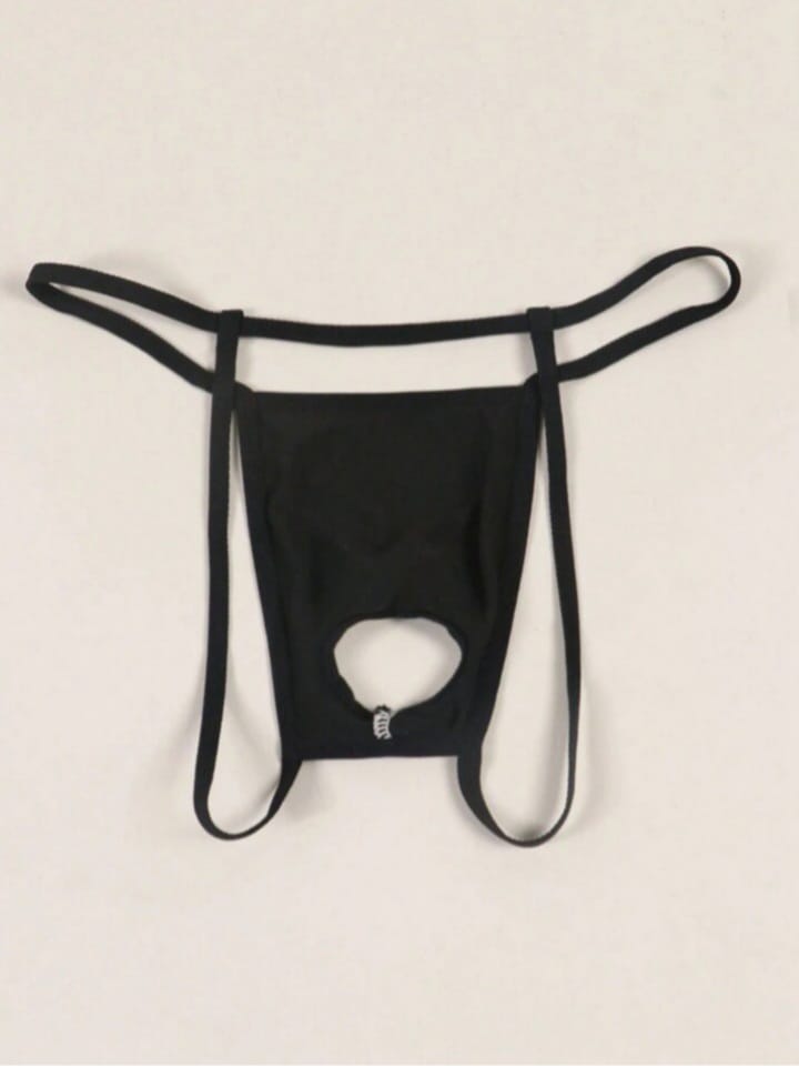 Bonga Boys Men's Crotch hollow Sexy Thong Fun Seduction Erotic Underwear